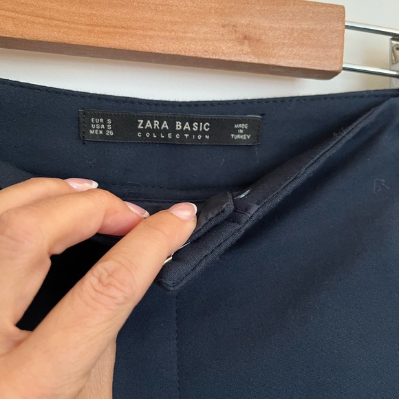 Dark navy Zara Trouser - Picture 3 of 7